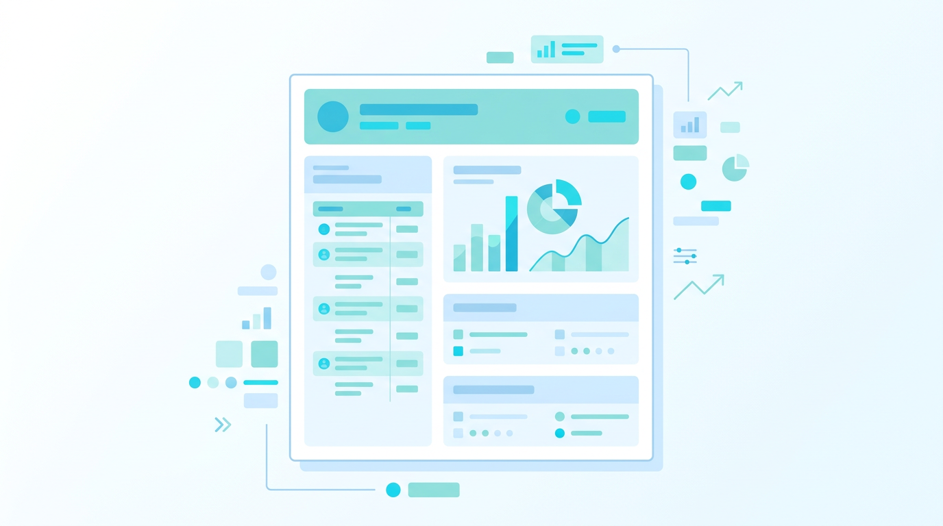 Produkt · Rapportgenerering — illustration